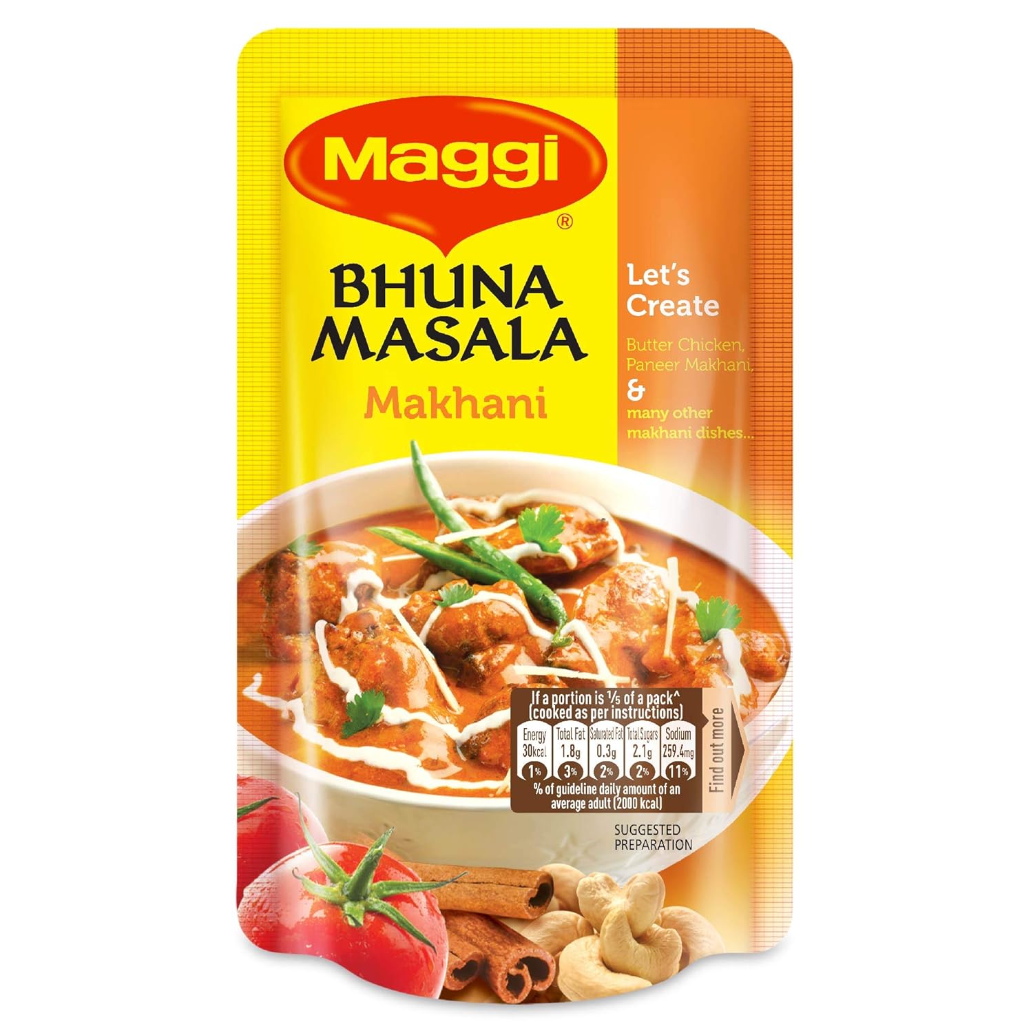 Hamaramall Maggi Bhuna Masala Makhani 35save 